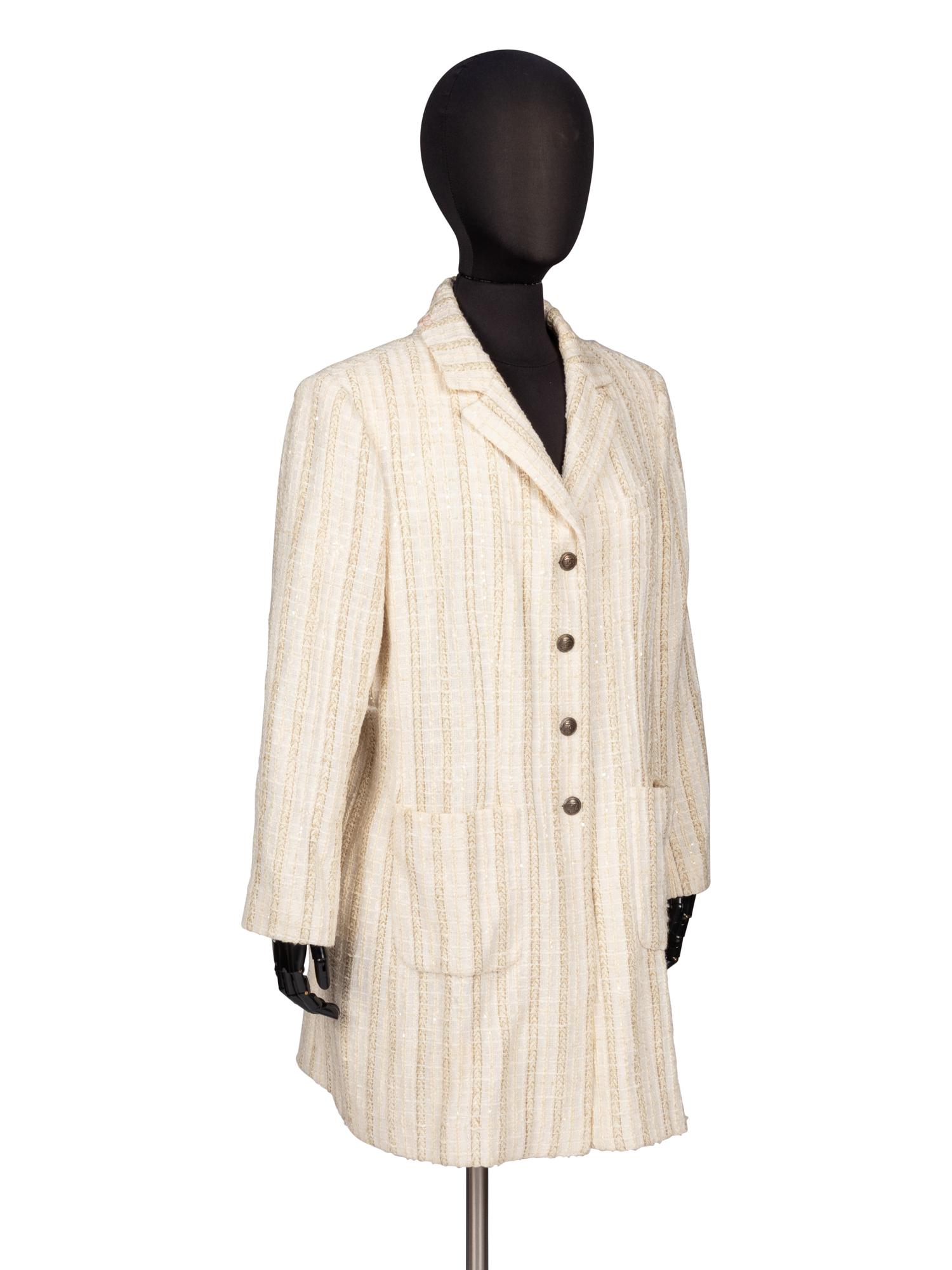 Chanel, Three-Quarter Tweed Jacket