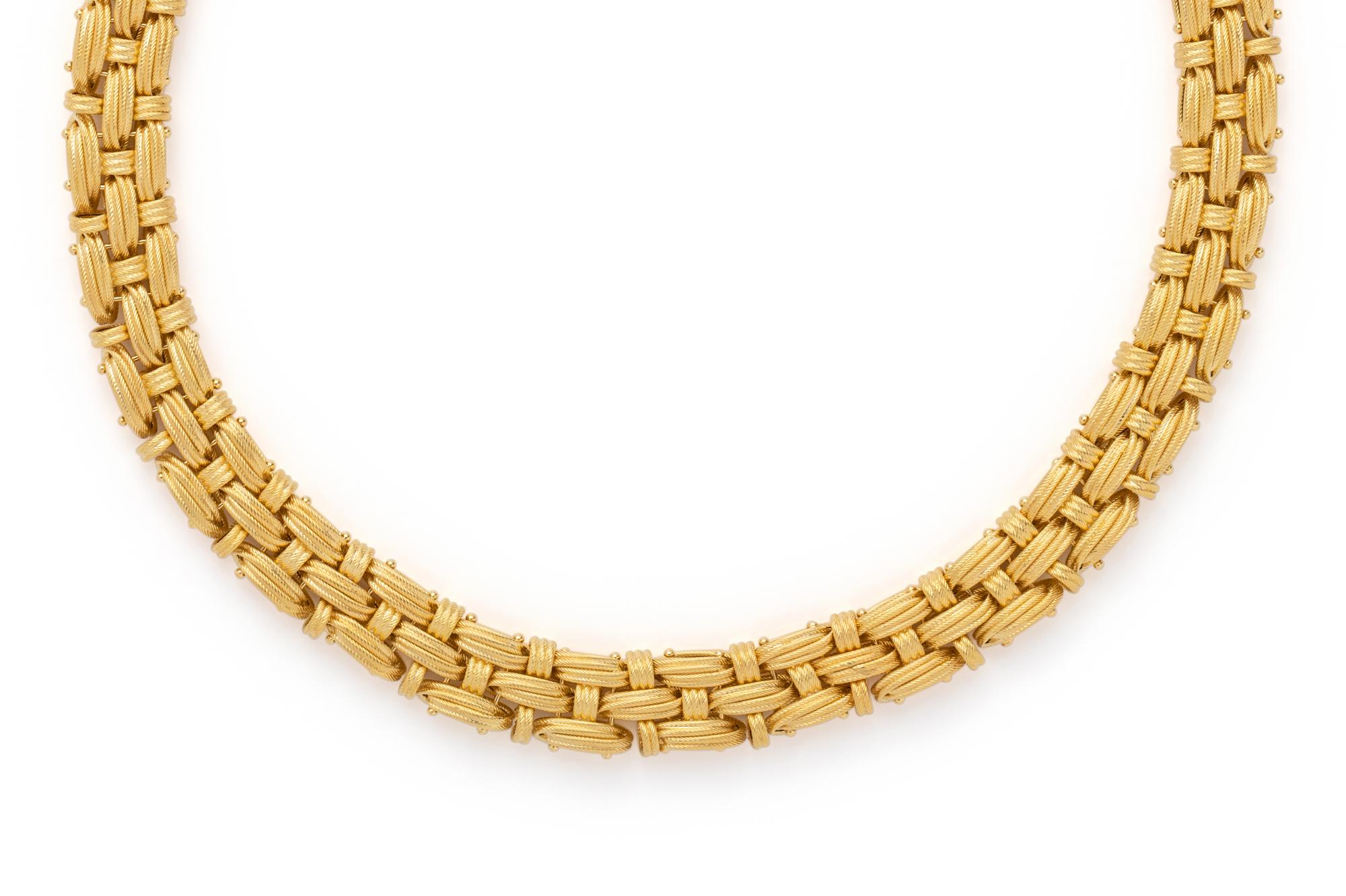ROBERTO COIN, YELLOW GOLD NECKLACE