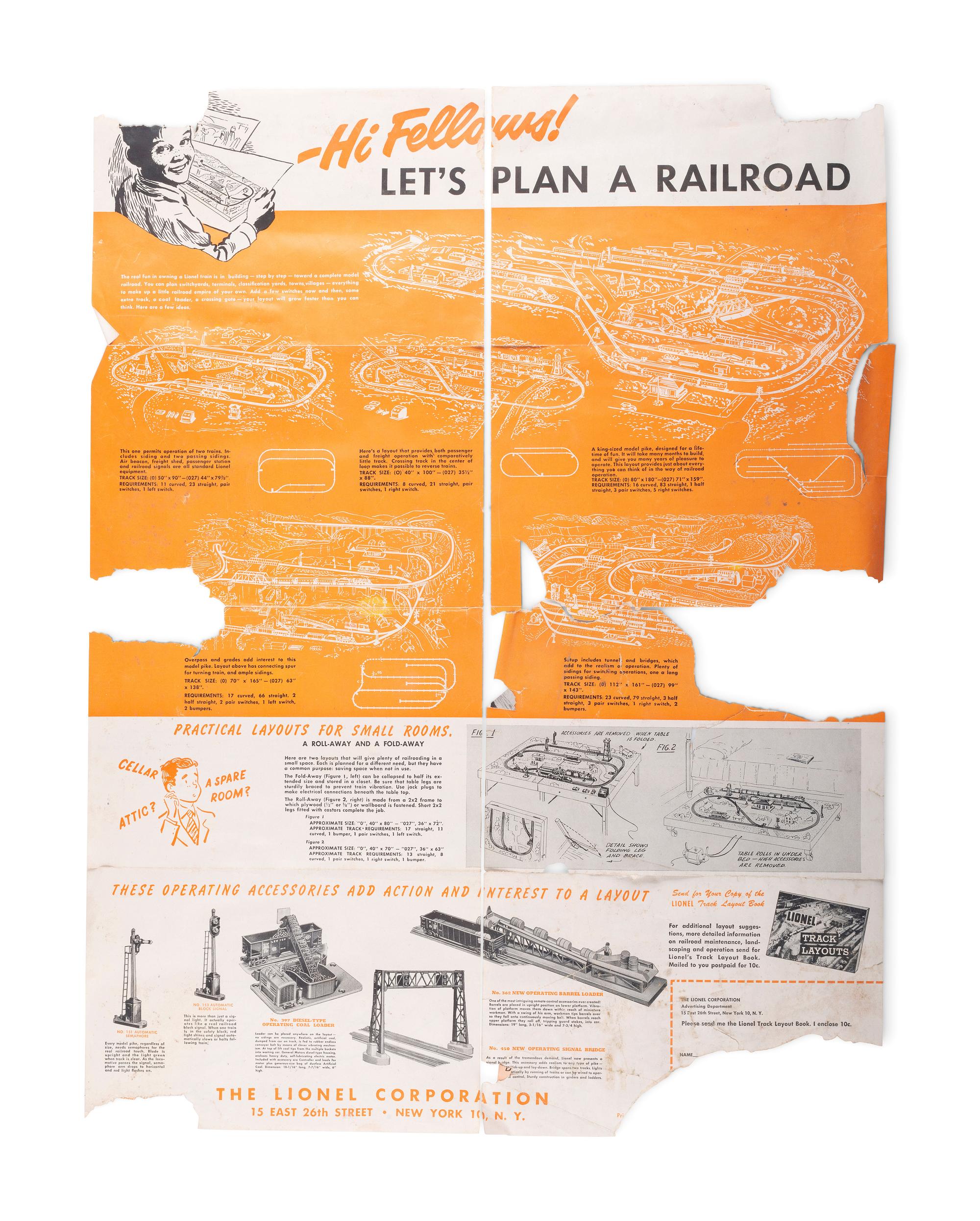 A Lionel Train Set