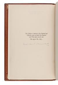 CHURCHILL, Winston Spencer (1874-1965). Marlborough His Life and Times. London: George G. Harrap, 1933.