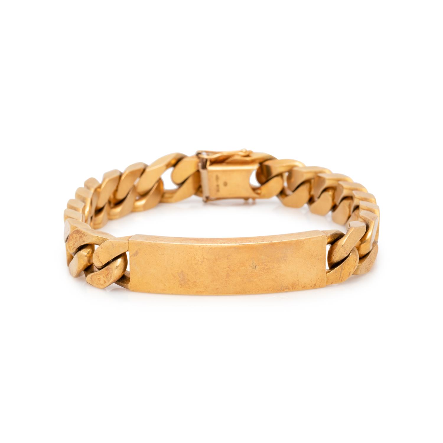 YELLOW GOLD BRACELET
