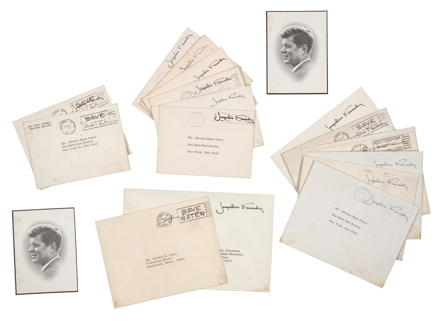 KENNEDY, Jacqueline (1929-1994), First Lady. A group of 18 items, comprising: