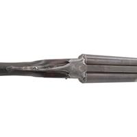 High Quality Grade Lefever Arms Co. SxS Hammerless with Damascus Barrels