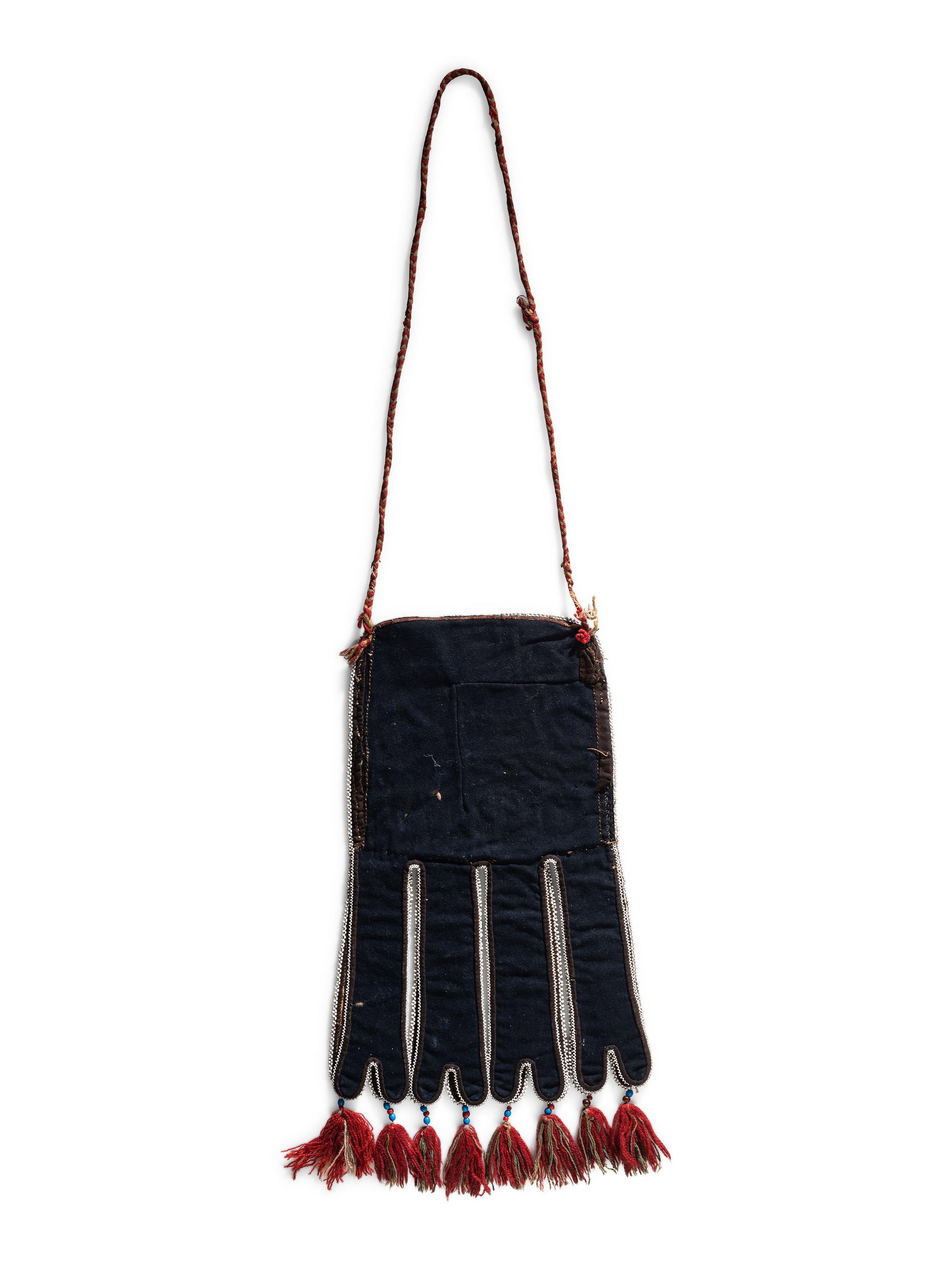 Tlingit Beaded Tab Octopus Bag