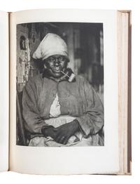 [ENSLAVEMENT]. ULMANN, Doris, and PETERKIN, Julia. Roll, Jordan, Roll. Text by Julia Peterkin. The Photographic Studies by Doris Ulmann. New York: Robert O. Ballou, 1933.