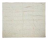 A Single Fortuny Printed Cotton Lucrezia Pattern Roman Shade — 20TH CENTURY