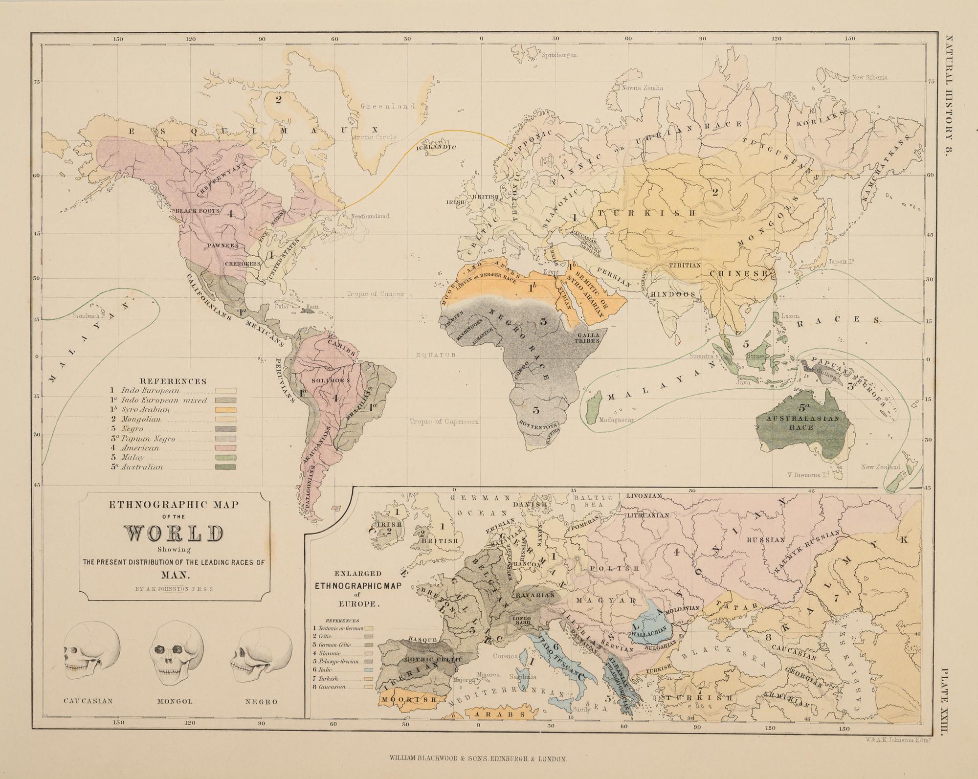 A Group of 11 19th and 20th century maps, comprising: