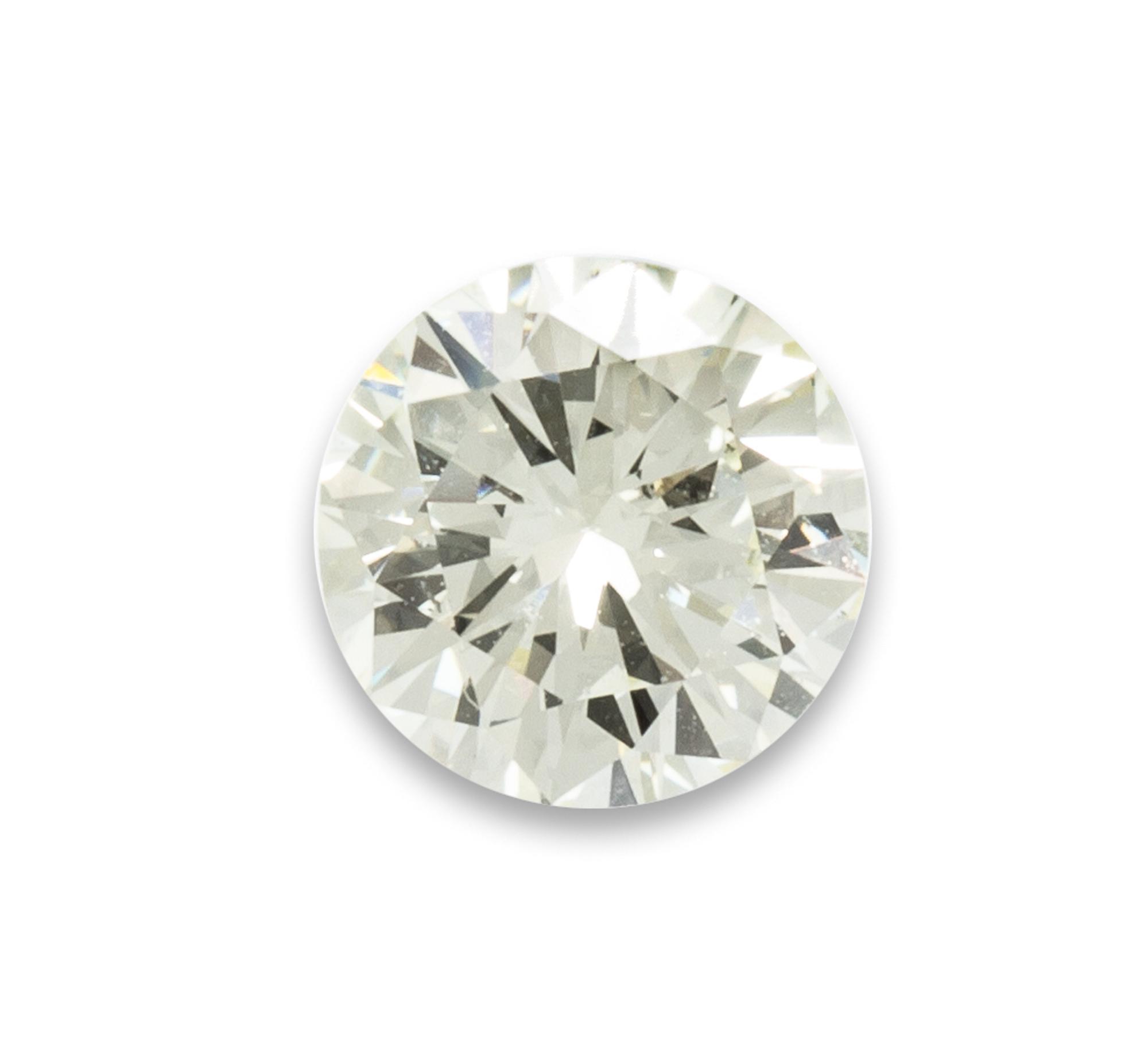 A Round Brilliant Cut Diamond,