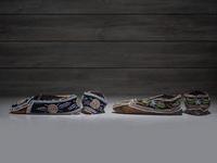 Northeastern Beaded Hide Moccasins