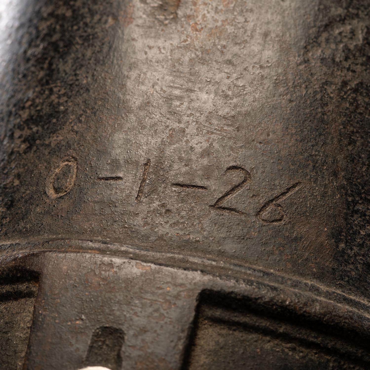 Swivel Gun with Wood Stump Base Attributed to Cook's Arsenal Works