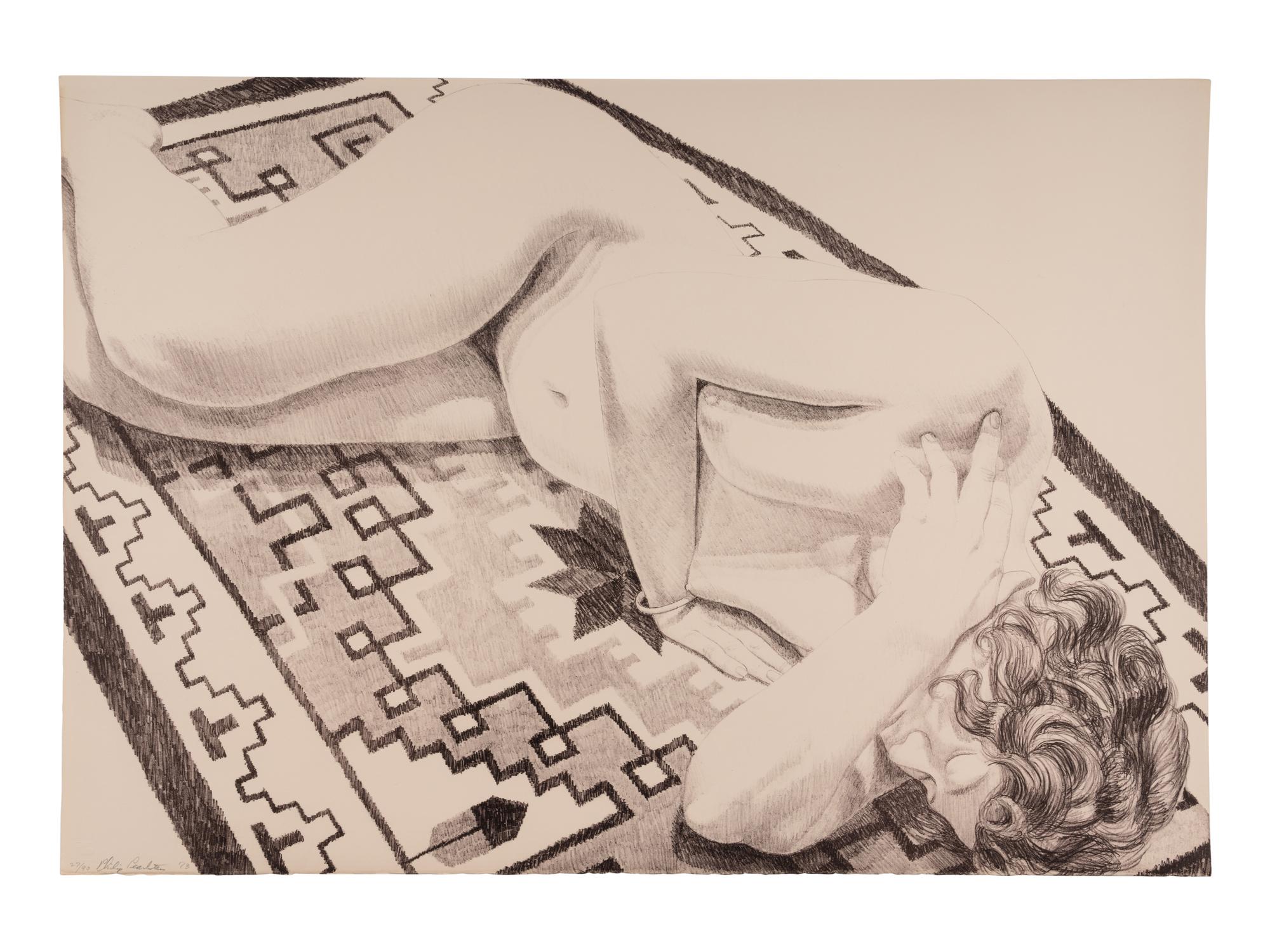 Various Artists (20th century) — Peace Portfolio II (complete portfolio of 4 with title page and portfolio case), 1974 Including works by Alexander Calder, Gene Davis, Charles Hinman, and Philip Pearlstein.