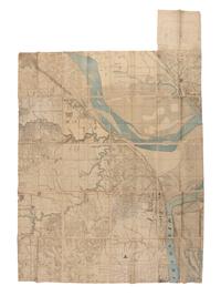 [MAPS]. Leavenworth War Games map.