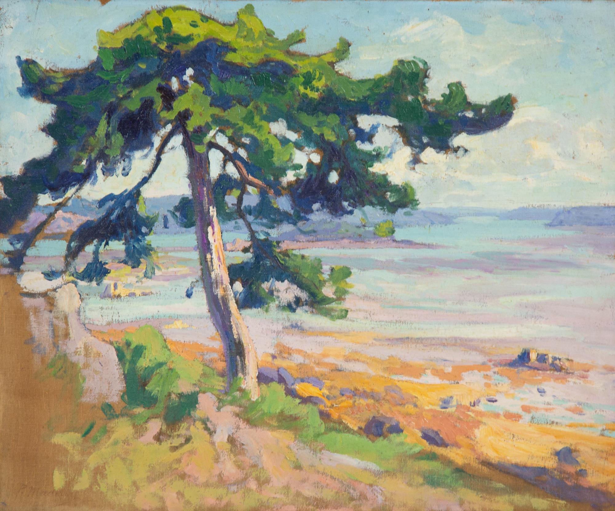 L'île à bois, mar é e basse, Kermouster