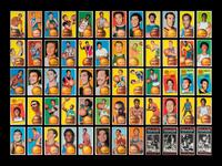 A Group of 110 1970 Topps Basketball Cards (Including Lew Alcindor / Kareem Abdul-Jabbar),