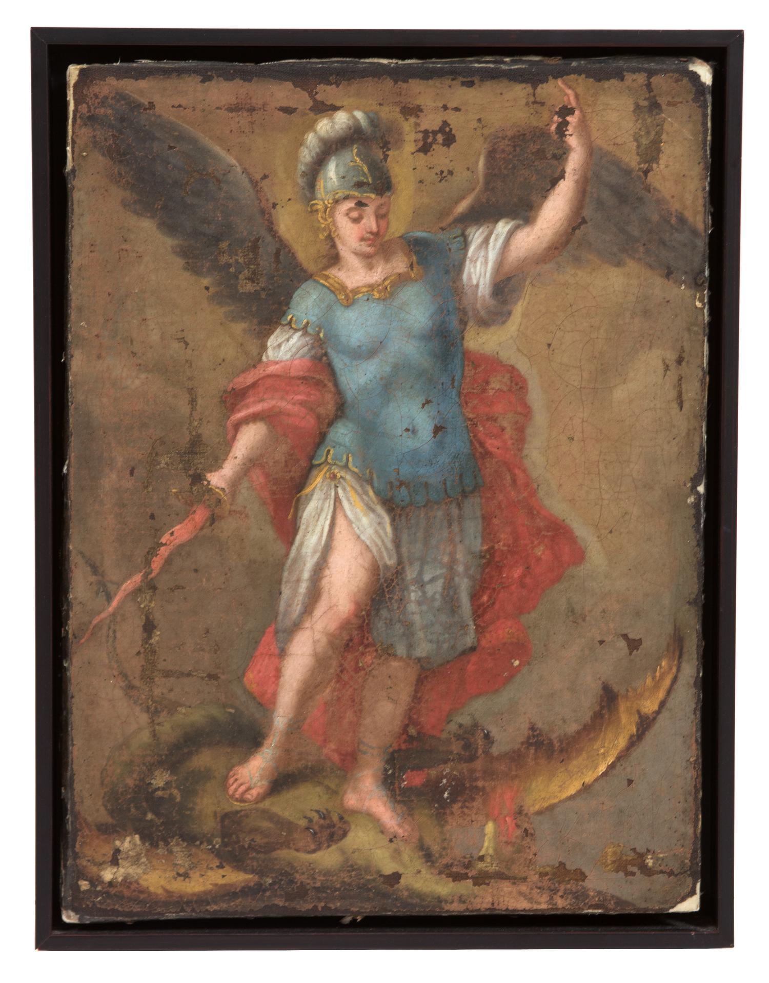 Artist Unknown, (Continental, 16th-18th Century), St. George Slaying the Dragon