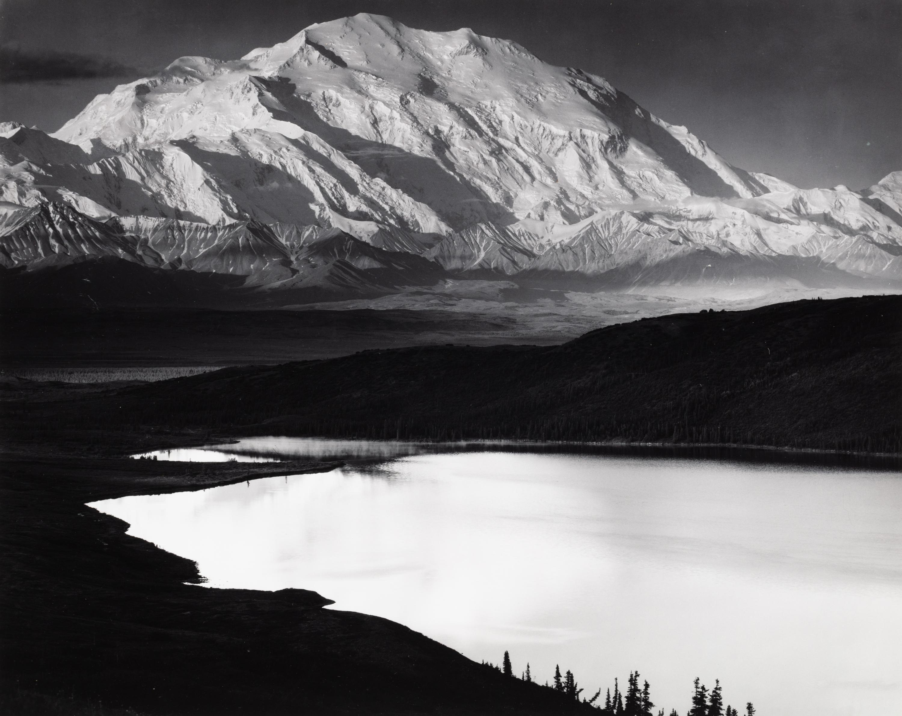 Ansel Adams (1902-1984) Mount McKinley and Wonder Lake, Denali National Park, Alaska, 1947