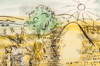 Les Moissons (The Haystacks)