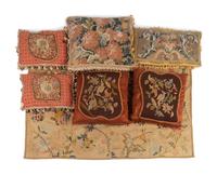 Six Needlepoint Pillows — 19TH/20TH CENTURY