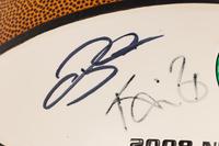 A Boston Celtics Big Three (Ray Allen, Kevin Garnett, and Paul Pierce) Signed Autograph Basketball