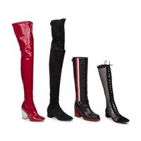 FOUR PAIRS OF DESIGNER BOOTS