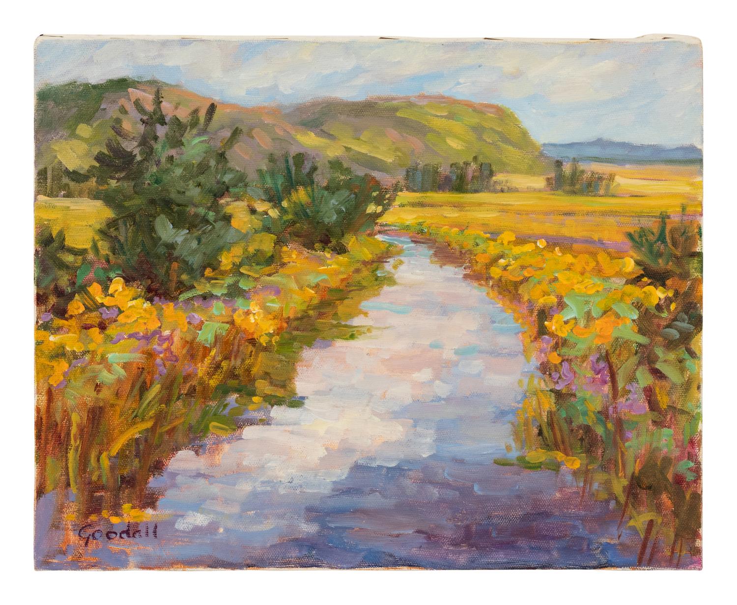 Three Works: Meadow Stream , Lilly Pond and Flowery Marsh