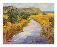 Three Works: Meadow Stream , Lilly Pond and Flowery Marsh