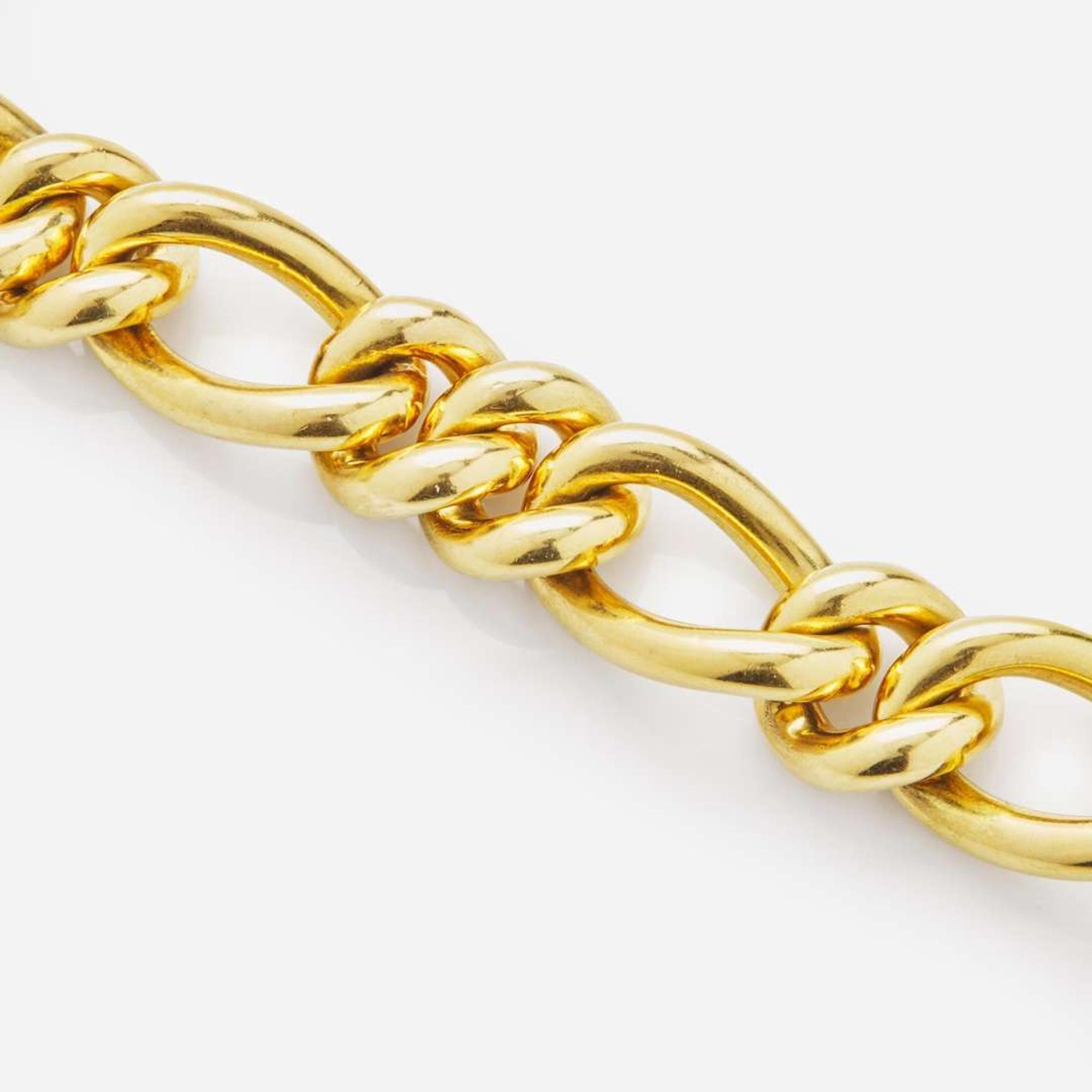 An 18K Tiffany & Co Large Link Bracelet