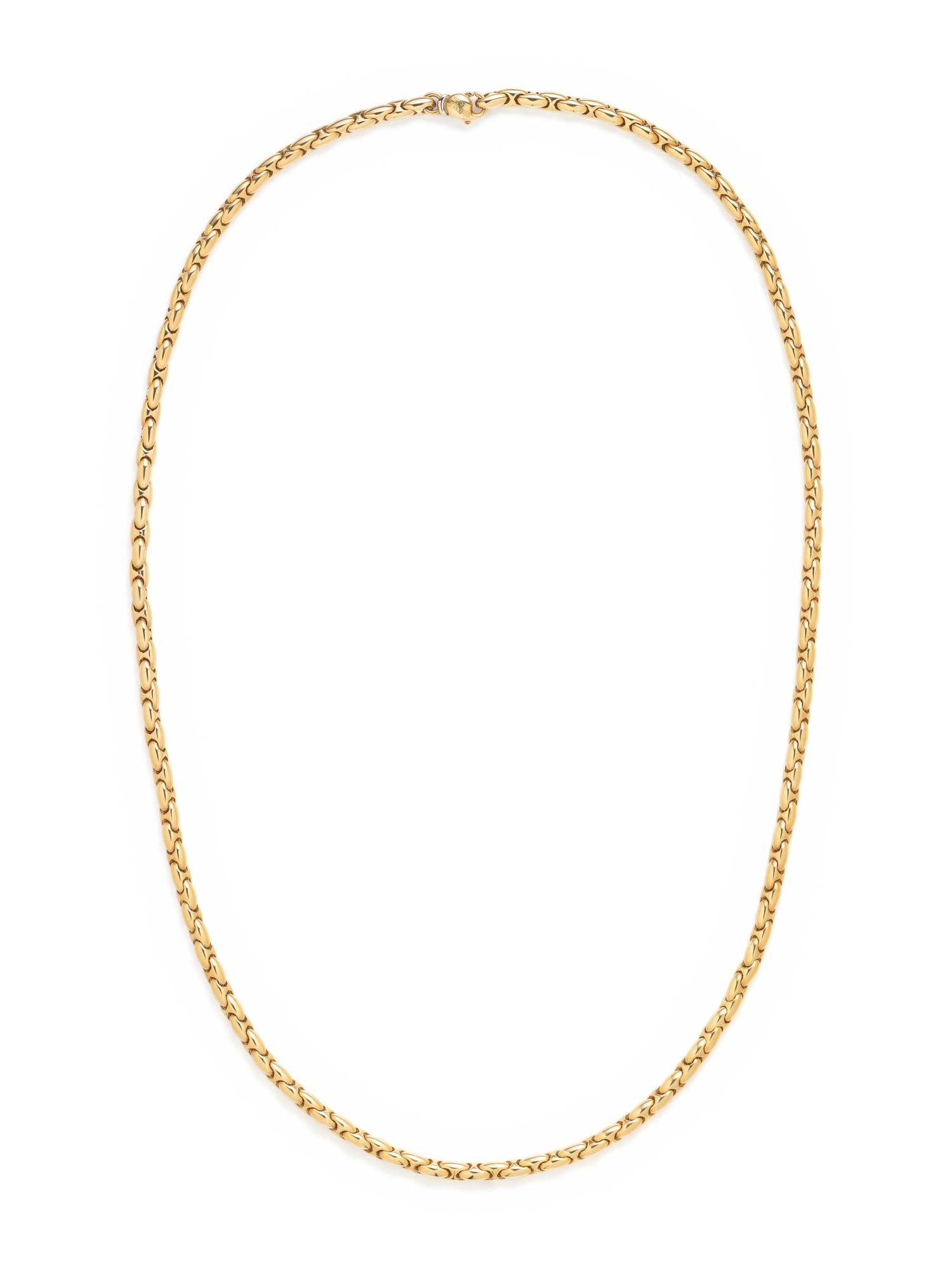 CHIMENTO, YELLOW GOLD NECKLACE