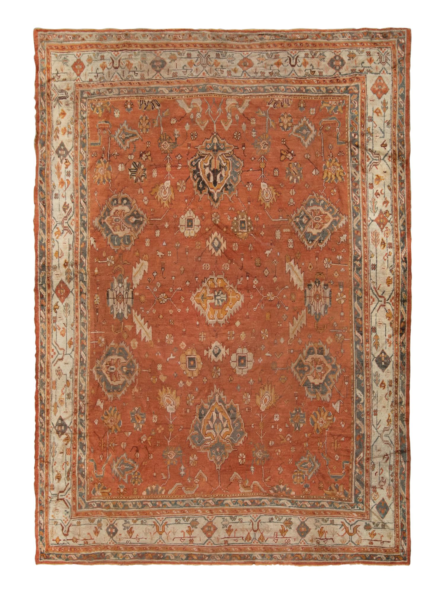 An Oushak Rug