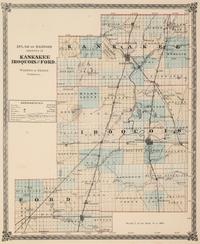 A group of 14 19th and 20th century maps, comprising: