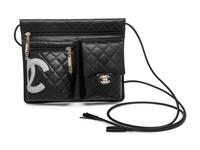 CHANEL, LINGE CAMBON CROSSBODY BAG