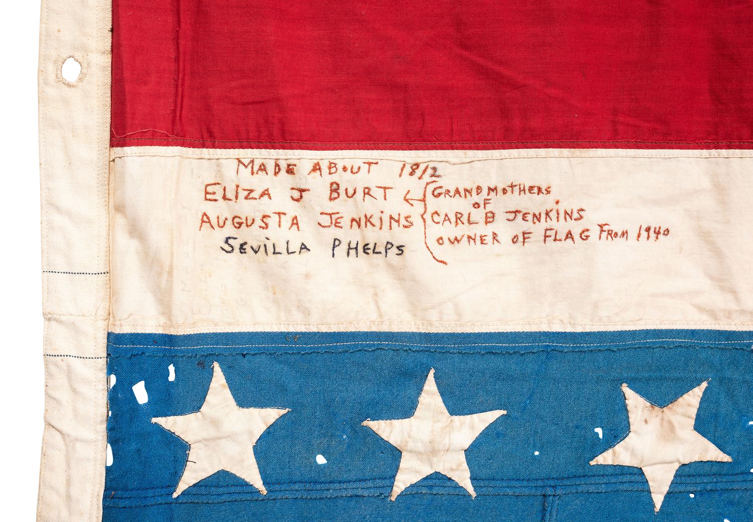[FLAGS]. 39-star American flag. Ca 1889.