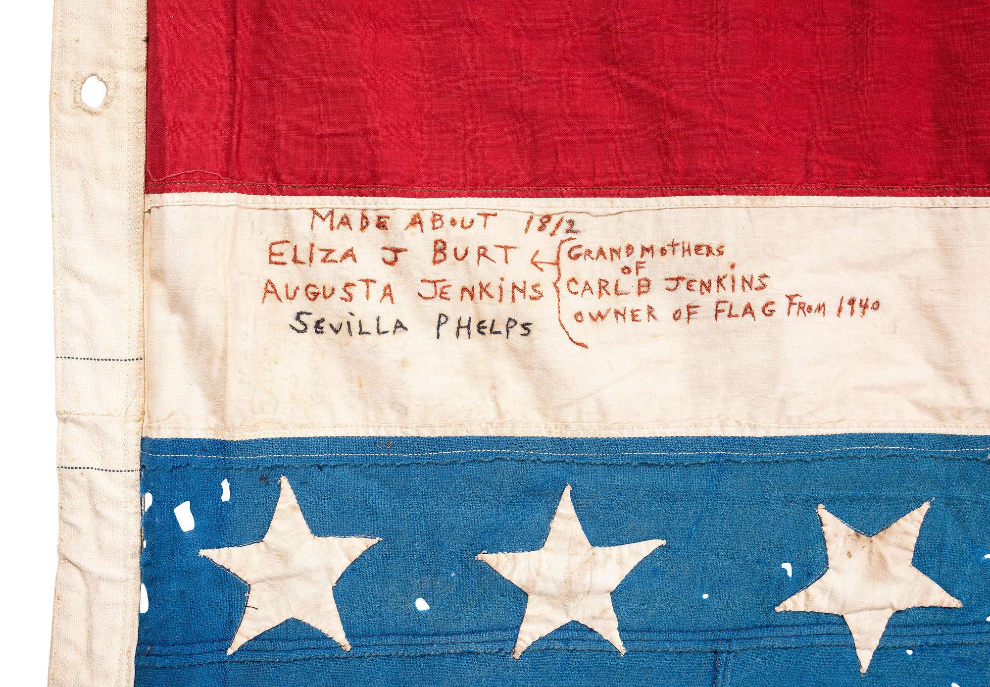 [FLAGS]. 39-star American flag. Ca 1889.