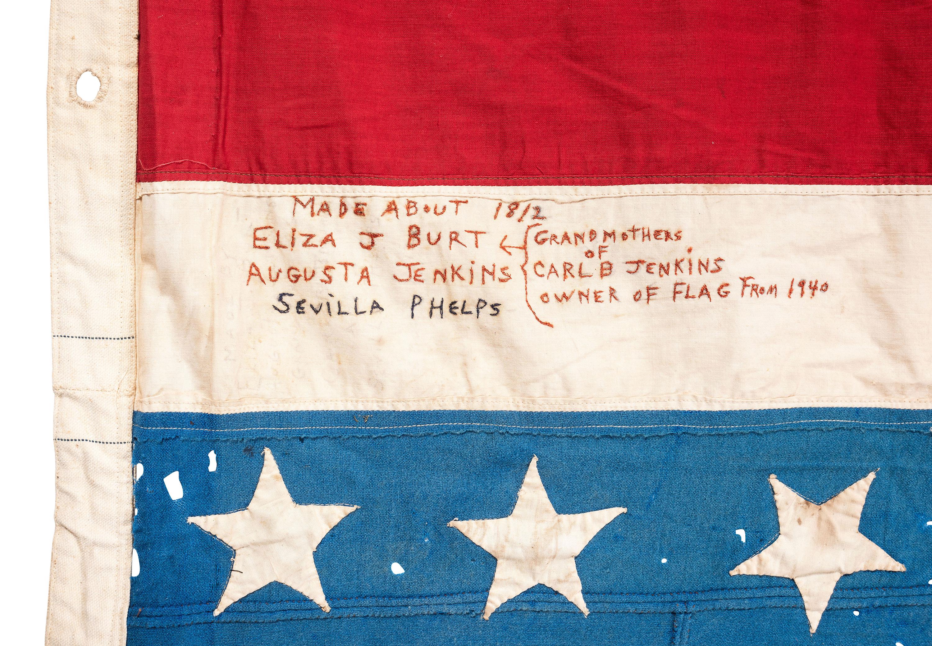 [FLAGS]. 39-star American flag. Ca 1889.
