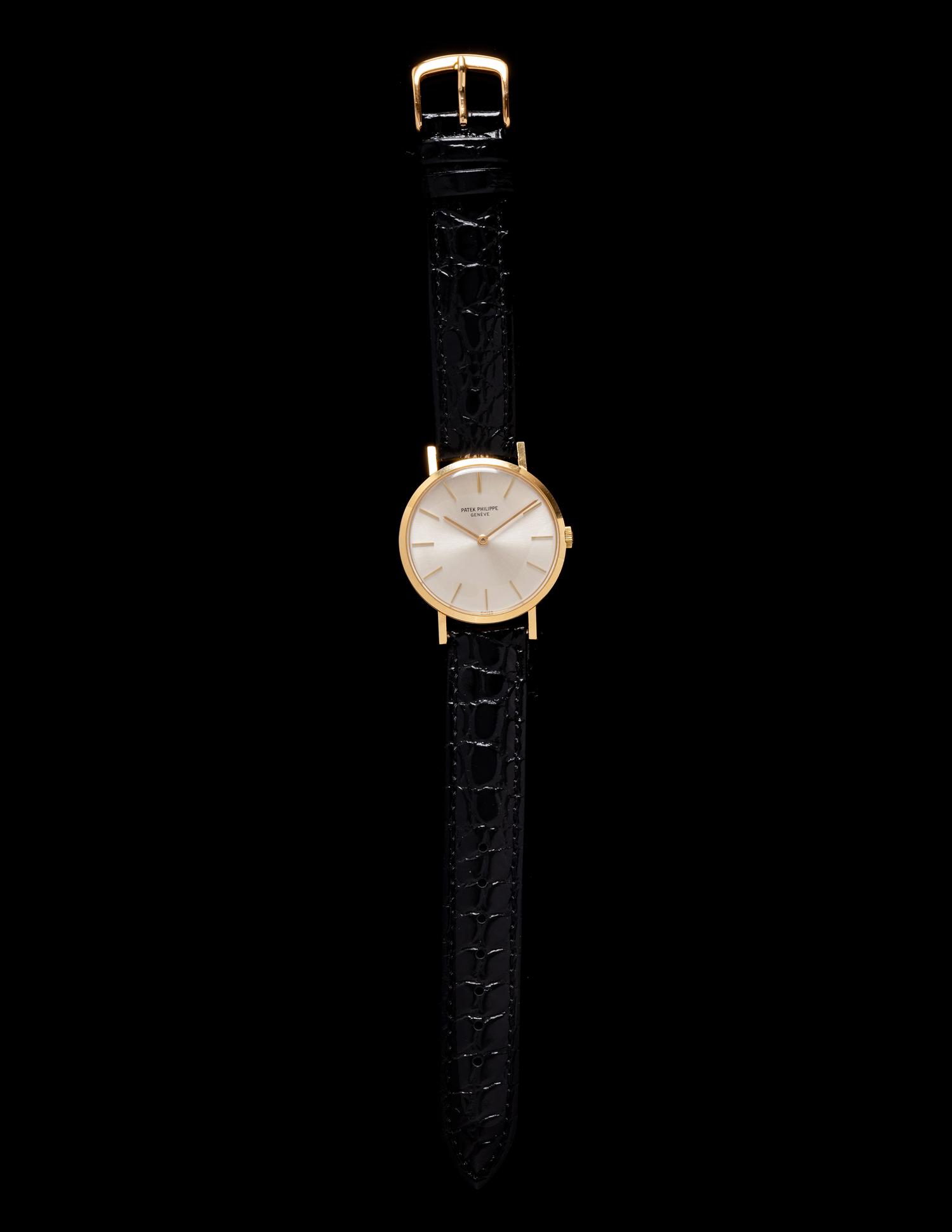 PATEK PHILIPPE, 18K YELLOW GOLD WATCH