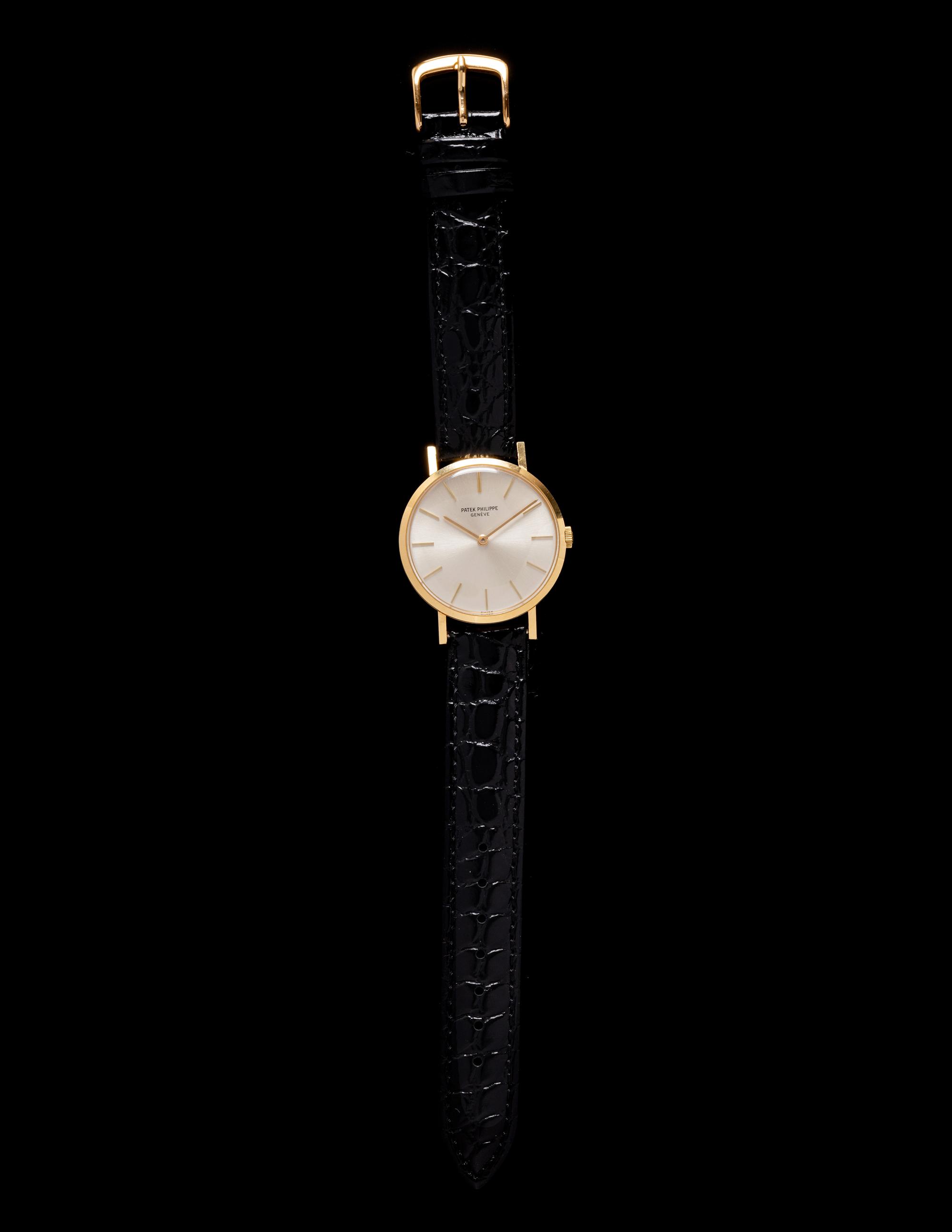 PATEK PHILIPPE, 18K YELLOW GOLD WATCH
