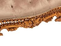 A Pair of Régence Style Giltwood Stools