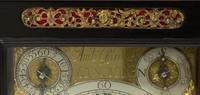 A Rare English Ebony Veneered Repeating Table Clock