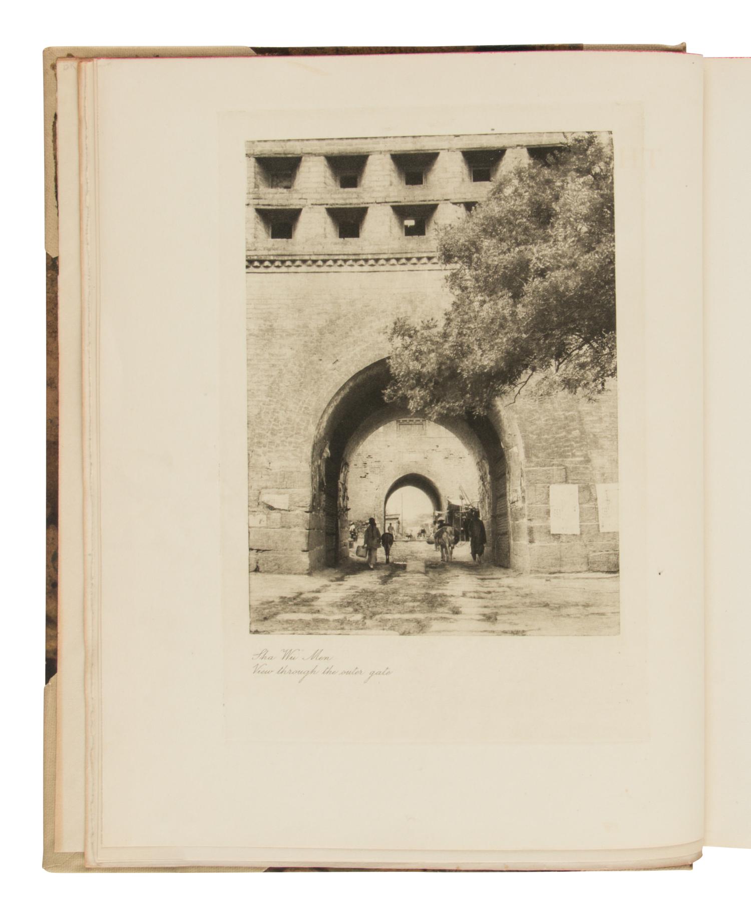 SIREN, Osvald (1879-1966). The Walls and Gates of Peking . New York and [London: William Clowes for] Orientalia, 1924.