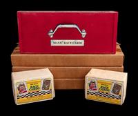 A Collection of Three Factory Sets (Toolbox) of 1989 Maxx NASCAR Racing Cards All Featuring Dale Earnhardt Rookie Cards and Two 1988 Maxx Factory Sets