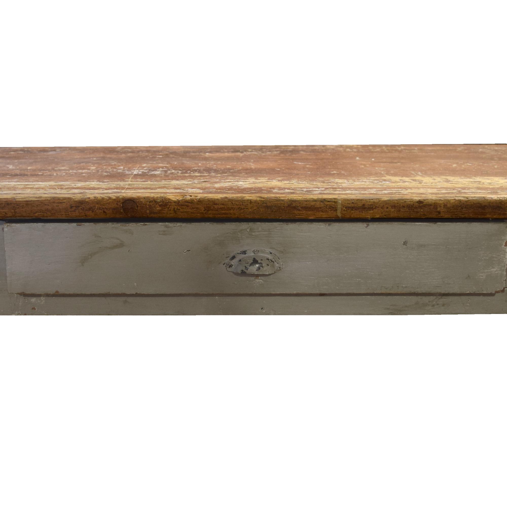 A Painted Six Leg Work Table 137.5" W x 38.5" D x 32.5" H — Italy, 20th Century