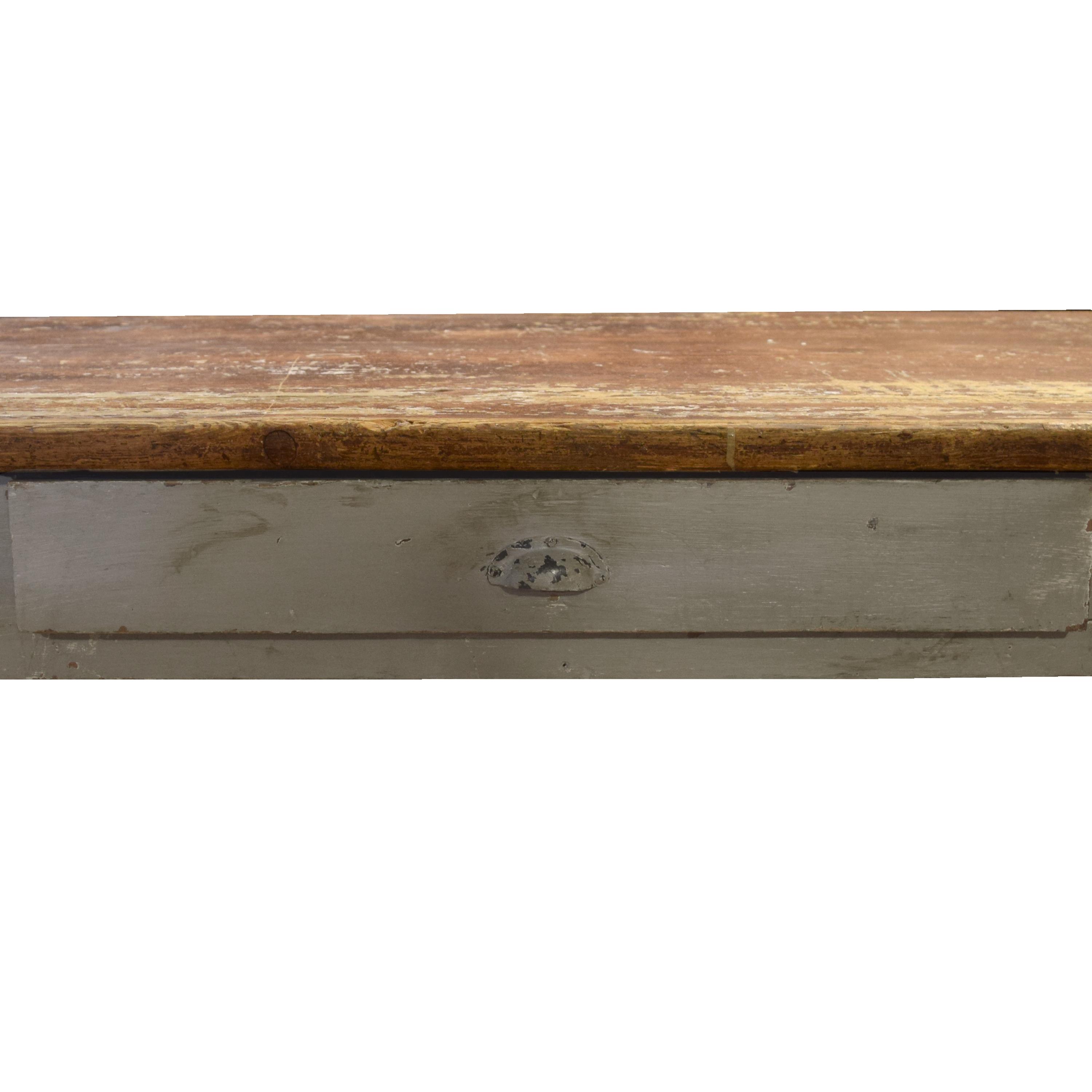 A Painted Six Leg Work Table 137.5" W x 38.5" D x 32.5" H — Italy, 20th Century