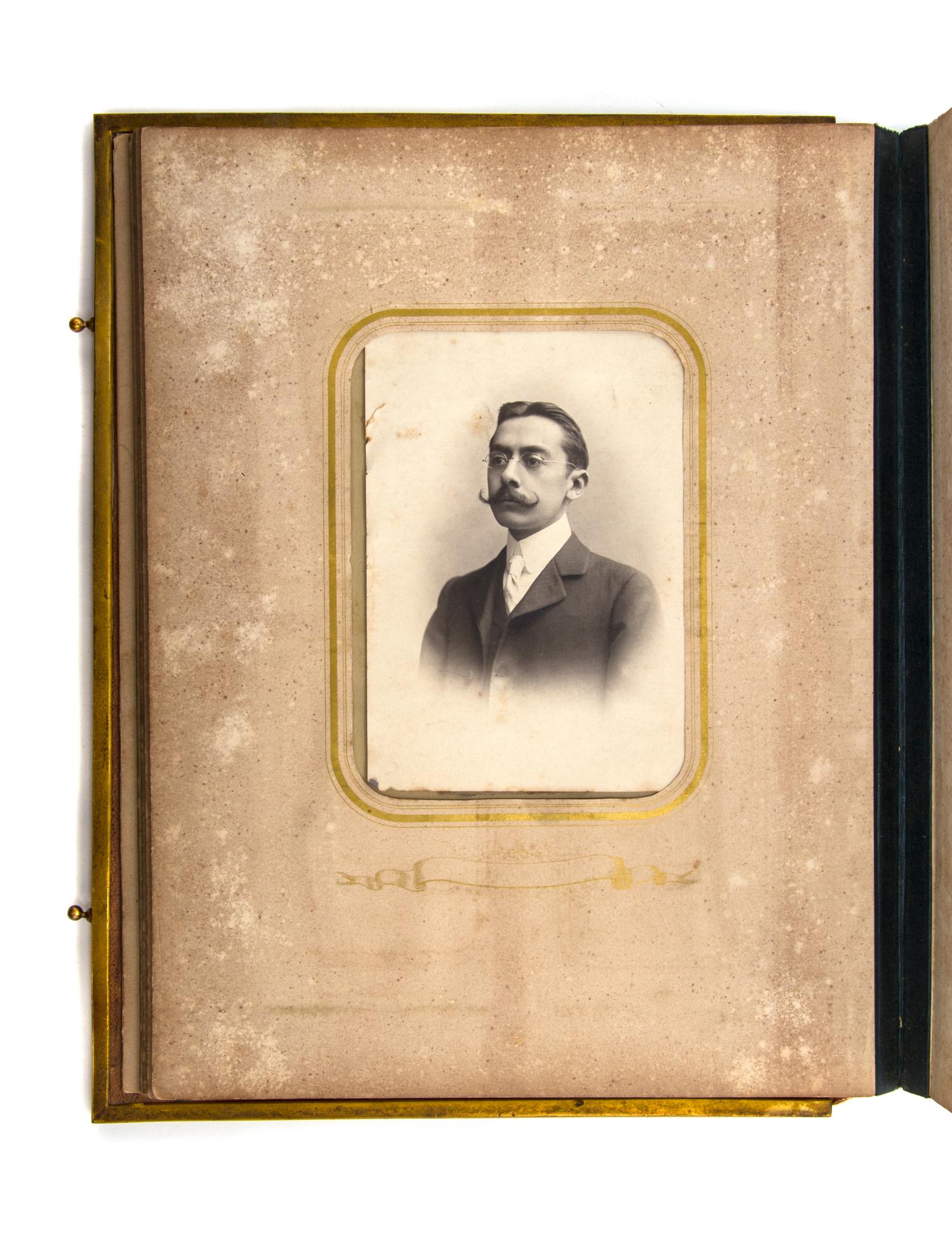 An Italian Pietra Dura Album, CIRCA 1878, Height 12 x width 9 1/4 inches. — CIRCA 1878,