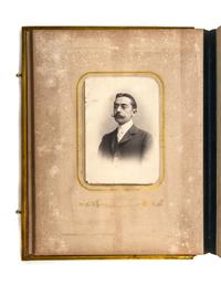 An Italian Pietra Dura Album, CIRCA 1878, Height 12 x width 9 1/4 inches. — CIRCA 1878,