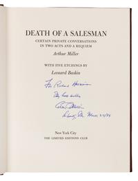 [LIMITED EDITIONS CLUB]. BASKIN, Leonard (1922-2000), illustrator -- MILLER, Arthur (1915-2005). Death of a Salesman. New York, 1984.