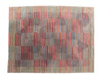 A Stark Machine Made Geometric Rug 8 feet x 10 feet. — 20TH CENTURY