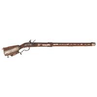 Contemporary Flintlock Jaeger Rifle by John B. Derrick (American, b.1936)