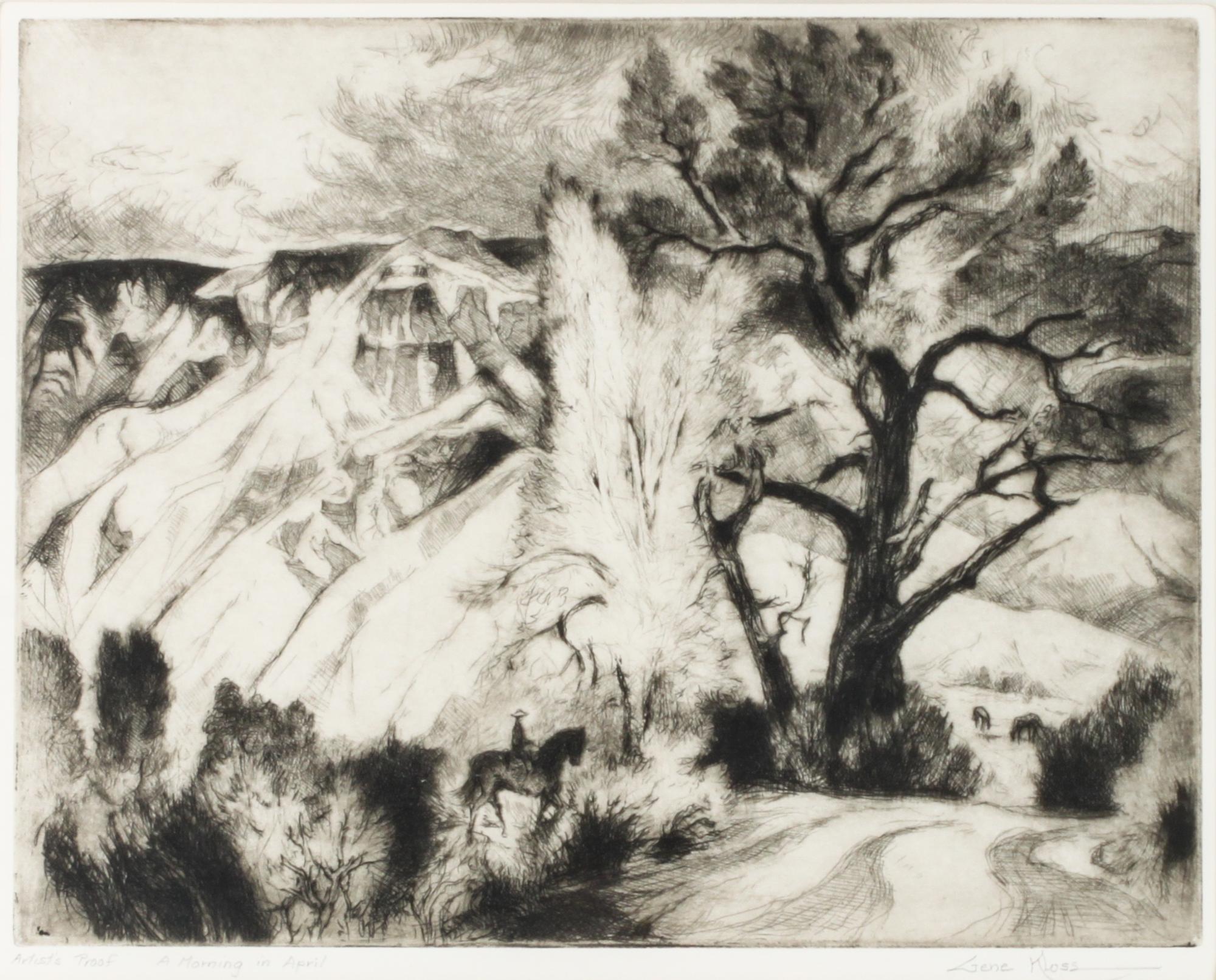 Gene Kloss, (American, 1903-1996), A Morning in April
