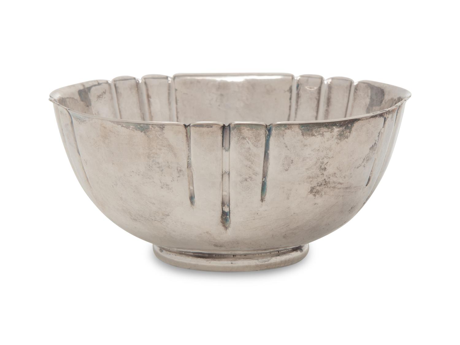 An Arts and Crafts Silver Bowl