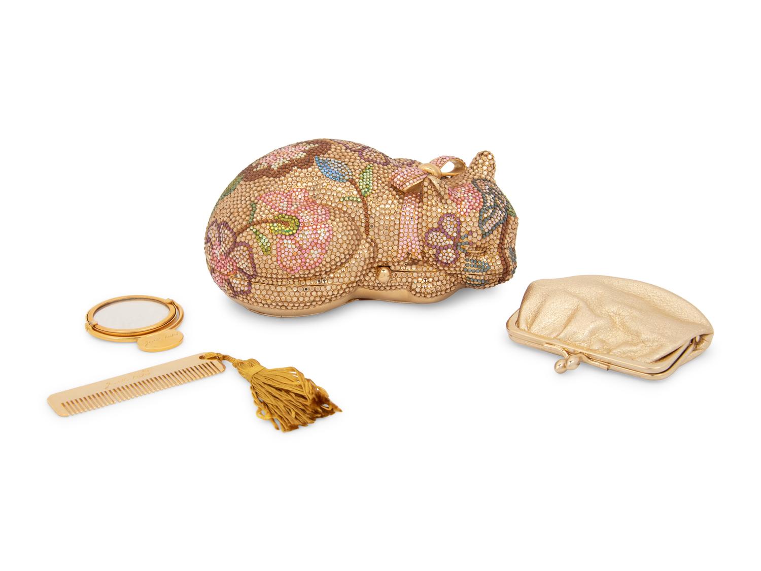 Judith Leiber Cat Minaudière, 1984